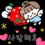 크리스마스 어린 소녀