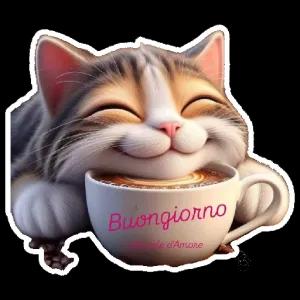 Buongiorno, Cuore d'Amore - getsticker.com