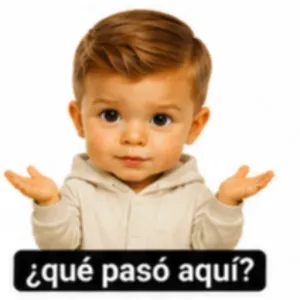 ¿qué pasó aquí? - getsticker.com