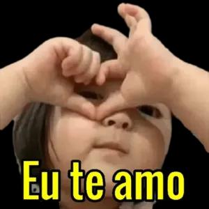 Eu te amo - getsticker.com