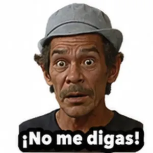 ¡No me digas! - getsticker.com