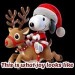 Snoopy Christmas Stickers