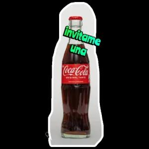 Coca-Cola, invitame una - getsticker.com