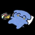 하위! 파란댕댕이!