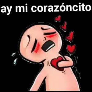 ay mi corazoncito - getsticker.com
