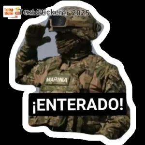¡ENTERADO! - getsticker.com