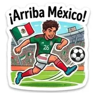¡Arriba México! - getsticker.com