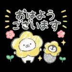 ねこぺん日和 クレヨンタッチスタンプ