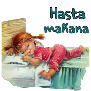 Hasta mañana - getsticker.com