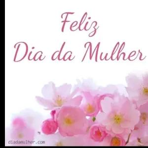 Feliz Dia da Mulher - getsticker.com