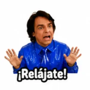 ¡Relájate! - getsticker.com