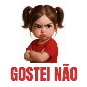 GOSTEI NÃO - getsticker.com