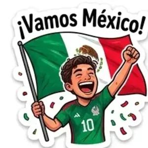 ¡Vamos México! - getsticker.com
