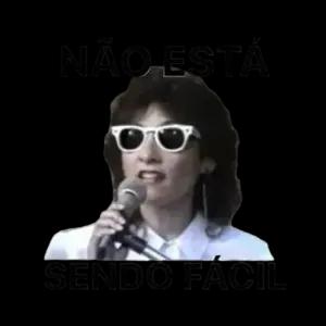 NÃO ESTÁ SENDO FÁCIL - getsticker.com