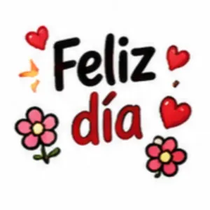 Feliz día - getsticker.com
