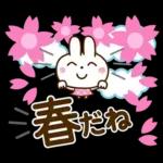 春を感じる♡うさぎさん