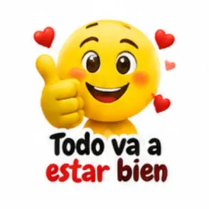 Todo va a estar bien - getsticker.com