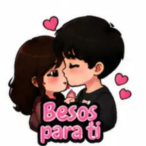 Besos para ti - getsticker.com