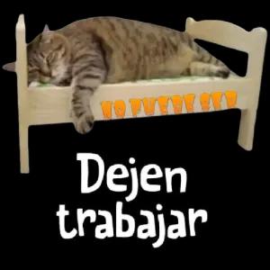 NO PUEDE SER Dejen trabajar - getsticker.com
