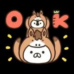 ねこぺん日和 冬のぬくもりスタンプ