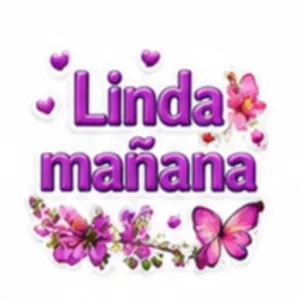 Linda mañana - getsticker.com