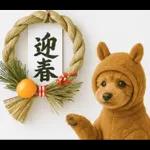 ウマの着ぐるみトイプードル【午年/2026】