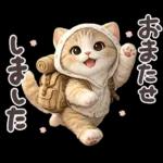 ちびニャンず♡毎日連絡スタンプ