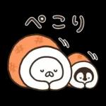 ねこぺん日和 冬のぬくもりスタンプ