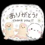 冬❤️ふわもちシマエナガNo25クリスマス
