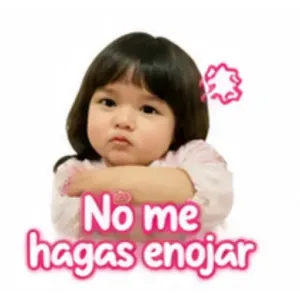 Nò me hagas enojar - getsticker.com
