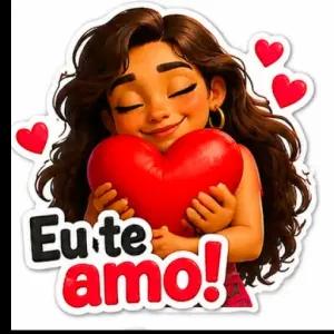 Eu te amo! - getsticker.com