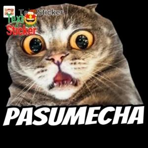 Text Sticker PASUMECHA - getsticker.com