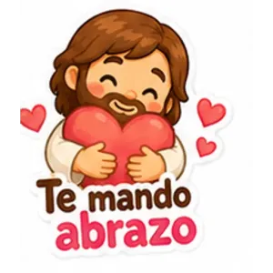 Te mando abrazo - getsticker.com