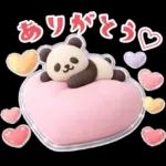 ぷっくり3D★パンダの誕生日