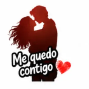 Me quedo contigo - getsticker.com