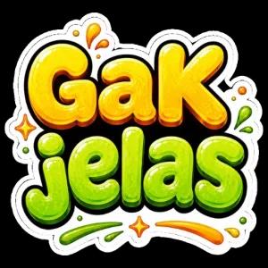 Gak jelas - getsticker.com