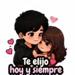 Te elijo hoy y siempre - getsticker.com