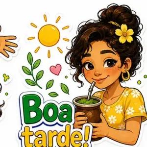 Boa tarde! - getsticker.com