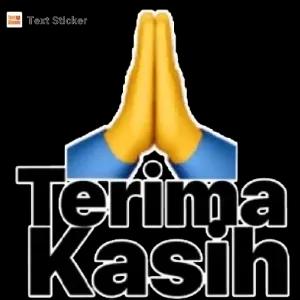 Terima kasih - getsticker.com