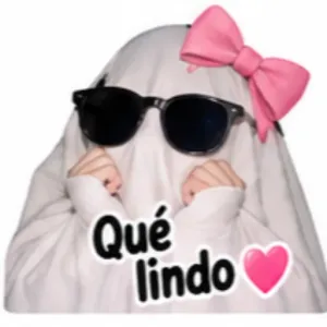 Qué lindo - getsticker.com