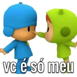 vc é só meu - getsticker.com