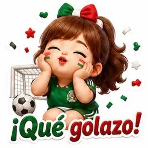 ¡Qué golazo! - getsticker.com