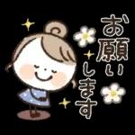 【日常】挨拶♡おだんごスマイルガール♡