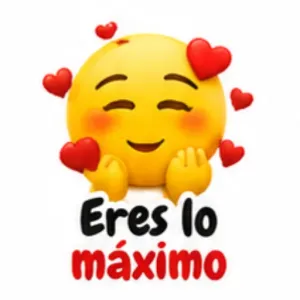 Eres lo máximo - getsticker.com