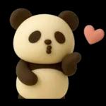 もちもち3D★北欧パンダ冬のやさしさ