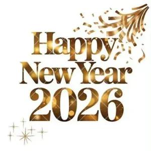 Happy New Year 2026 - getsticker.com
