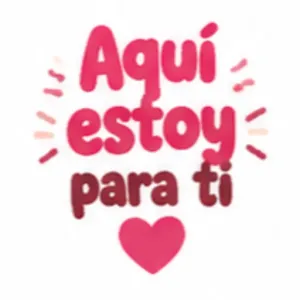 Aqui estoy para ti - getsticker.com