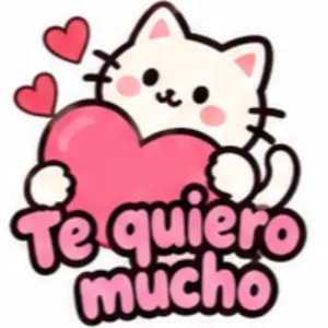 Te quiero mucho - getsticker.com