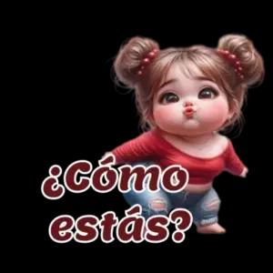 ¿Cómo estás? - getsticker.com