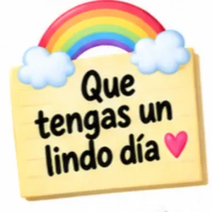 Que tengas un lindo día - getsticker.com